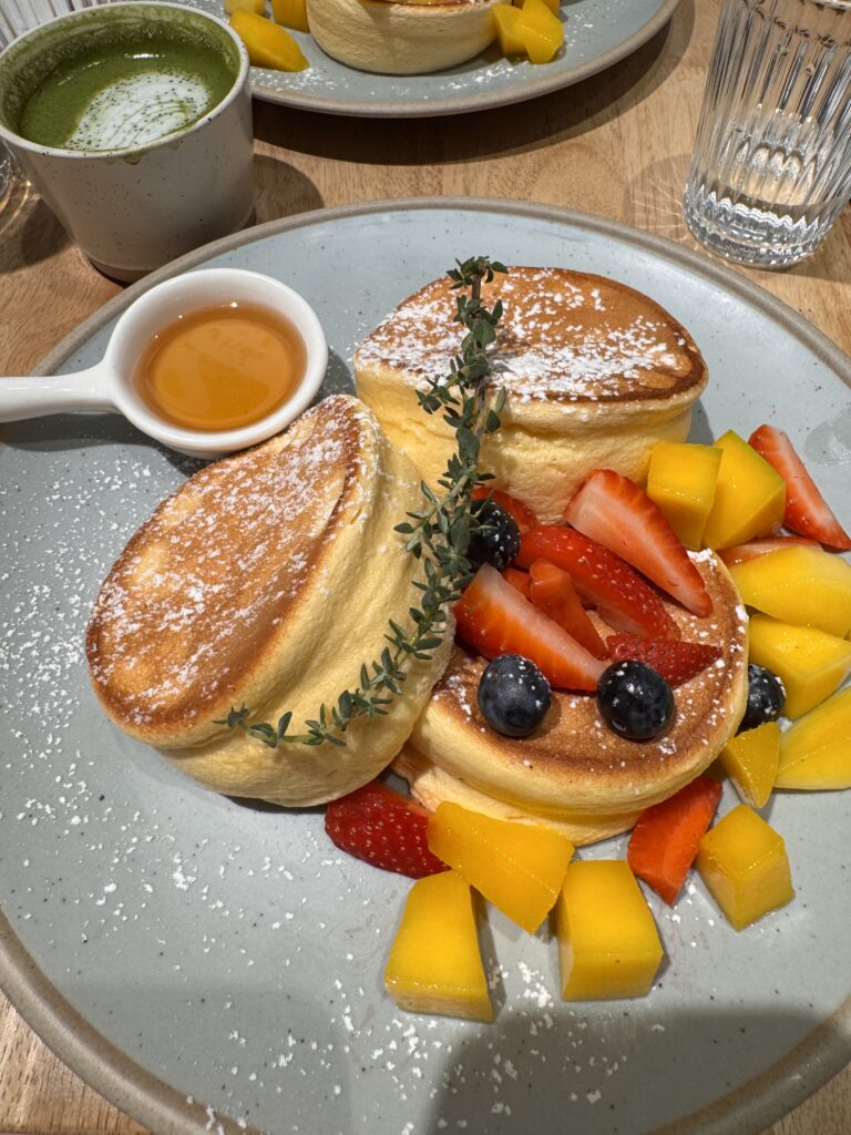souffle pancakes at Coffee Stain Bangsar Kuala Lumpur