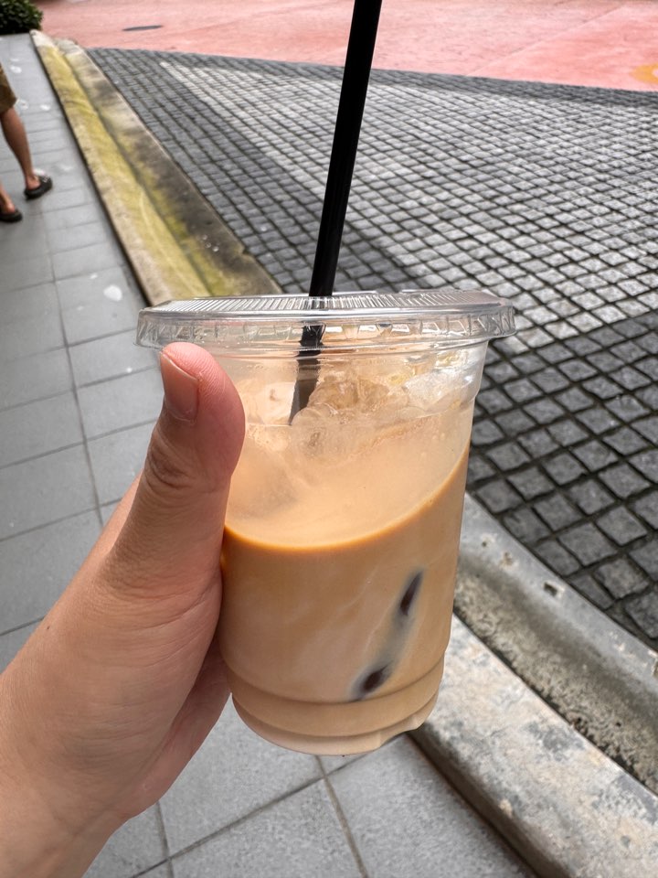 Budget iced latte at The Medium cafe in Bangsar, Kuala Lumpur